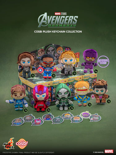 Hot Toys PPLU125N Avengers: Doomsday Cosbi Plush Keychain Collection