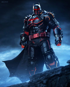 Hot Toys VGM73 Batman: Arkham Origins - Batman (XE Suit Hellbat Version) 1/6th Scale Collectible Figure [Hot Toys Exclusive]