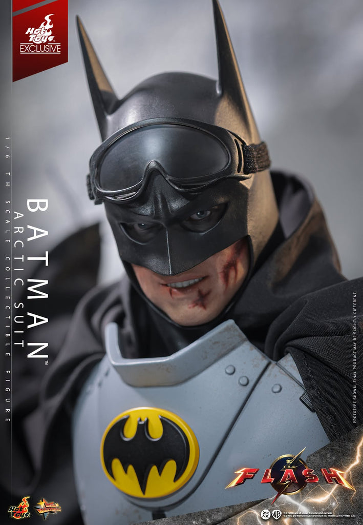 Hot Toys MMS897 The Flash Batman (Arctic Suit) 1/6th scale Collectible Figure