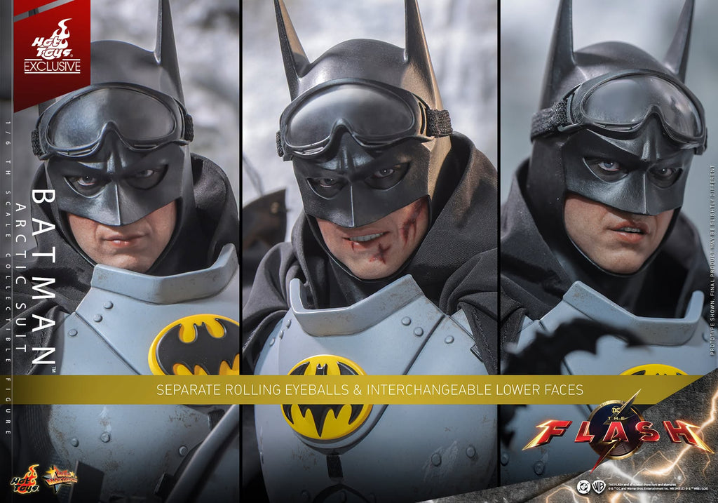 Hot Toys MMS897 The Flash Batman (Arctic Suit) 1/6th scale Collectible Figure