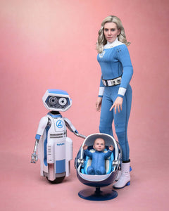 Hot Toys MMS824B The Fantastic Four: First Steps 1/6th scale Invisible Woman and H.E.R.B.I.E. Collectible Set Special Edition