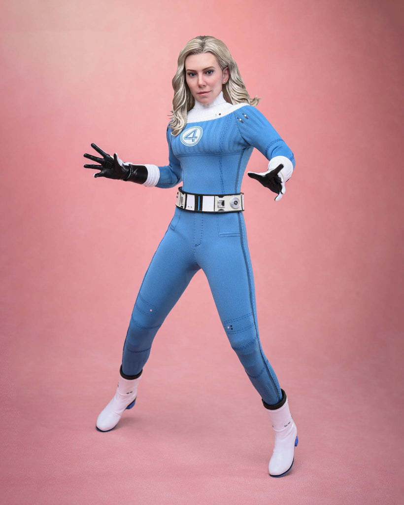 Hot Toys MMS824B The Fantastic Four: First Steps 1/6th scale Invisible Woman and H.E.R.B.I.E. Collectible Set Special Edition