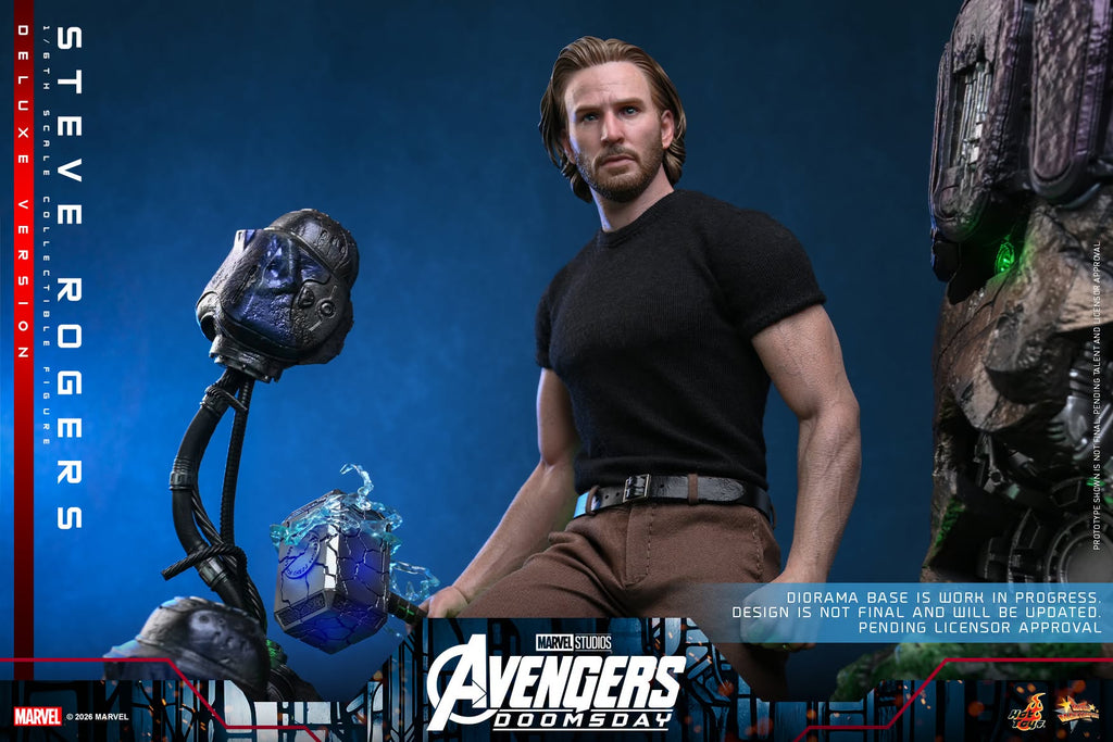 Preorder! Hot Toys MMS929B Avengers: Doomsday Steve Rogers 1/6th scale Collectible Figure (Deluxe Version) Special Edition