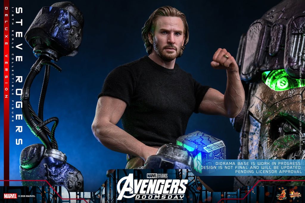 Preorder! Hot Toys MMS929B Avengers: Doomsday Steve Rogers 1/6th scale Collectible Figure (Deluxe Version) Special Edition