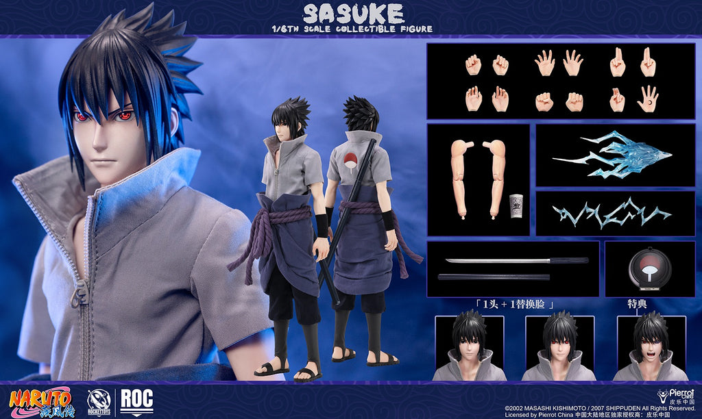 Preorder! Rocket Toys ROC017 1/6 Scale Sasuke Uchiha (Standard Version)
