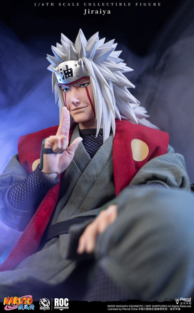 Preorder! Rocket Toys ROC019 Naruto Shippuden Jiraiya 1/6 Scale Collectible Figure Deluxe Edition