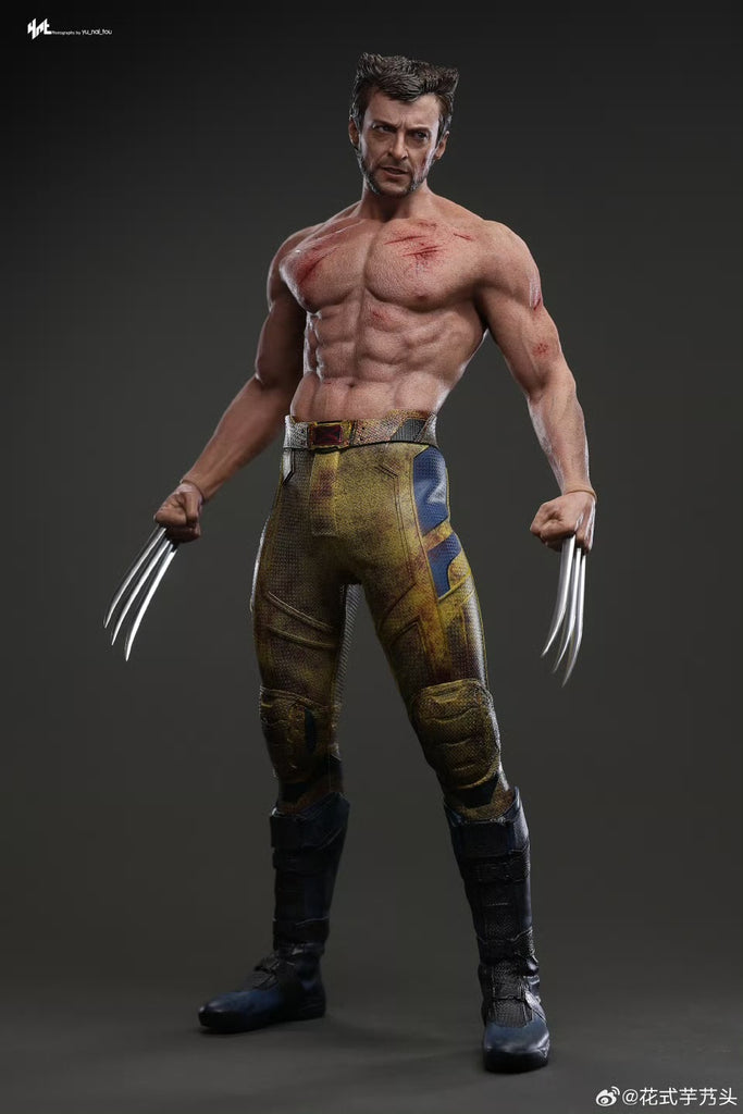 Hot Toys MMS756 Marvel Deadpool and Wolverine Wolverine (Jacket Version) 1/6 Scale Collectible Figure