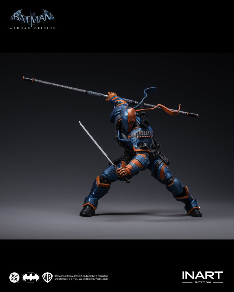Preorder! INART Action Batman: Arkham Origins Deathstroke Action Figure