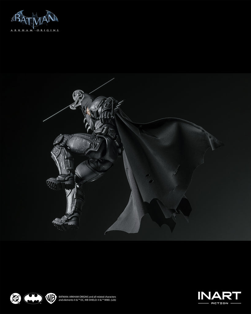 Preorder! INART Action Batman: Arkham Origins – Batman (Battle Damaged Version) Action Figur