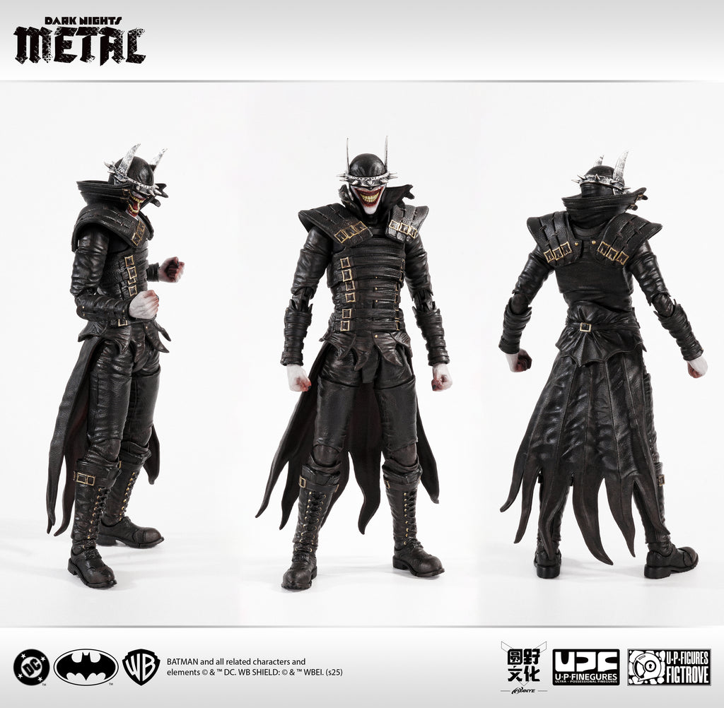 LPZZ DC003 Yuanye Culture X U-P-Finegures (LPZZ)「良品制造」The Batman Who Laughs (Dark Nights: Metal) 1/12 Scale Action Figure