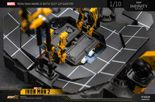 Load image into Gallery viewer, ZD Toys Iron Man Mark 4 &amp; Suit Up Gantry 1:10 Scale Collectible Figure