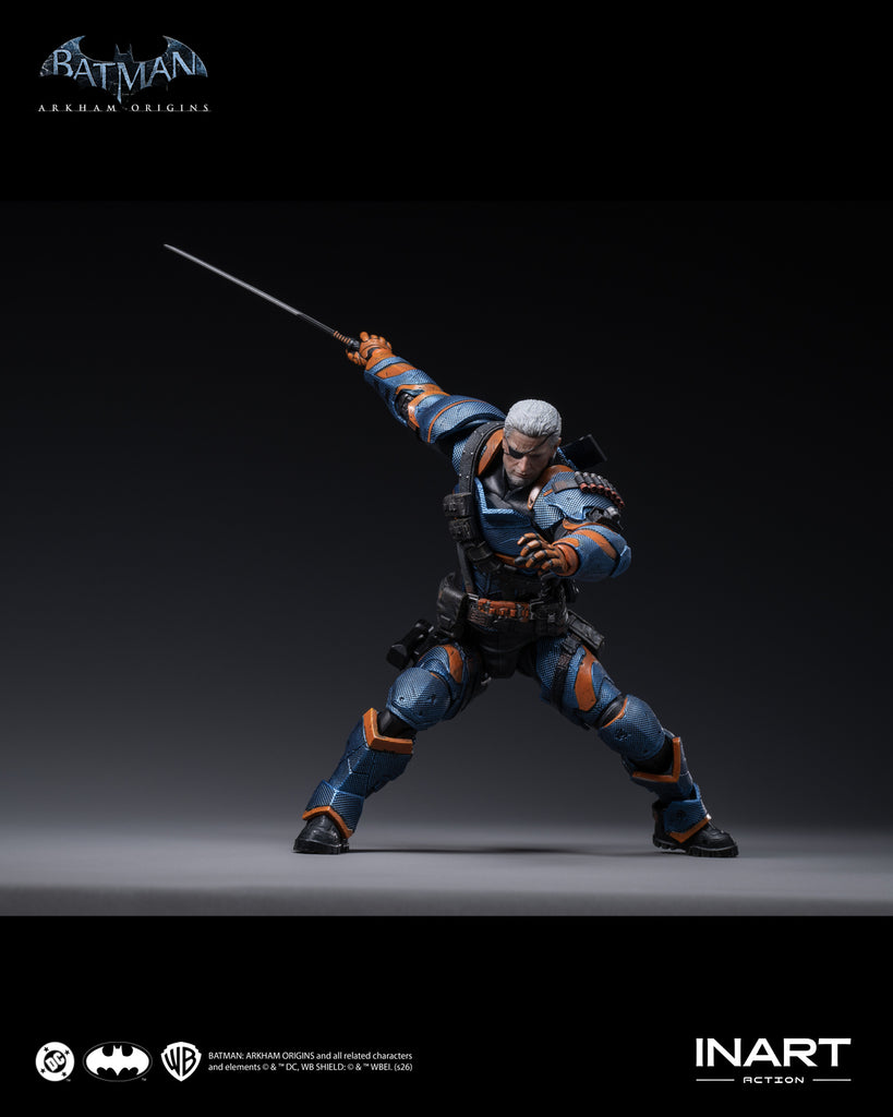 Preorder! INART Action Batman: Arkham Origins Deathstroke Action Figure