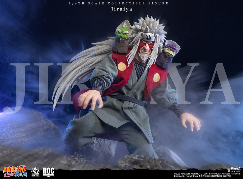Preorder! Rocket Toys ROC019 Naruto Shippuden Jiraiya 1/6 Scale Collectible Figure Deluxe Edition