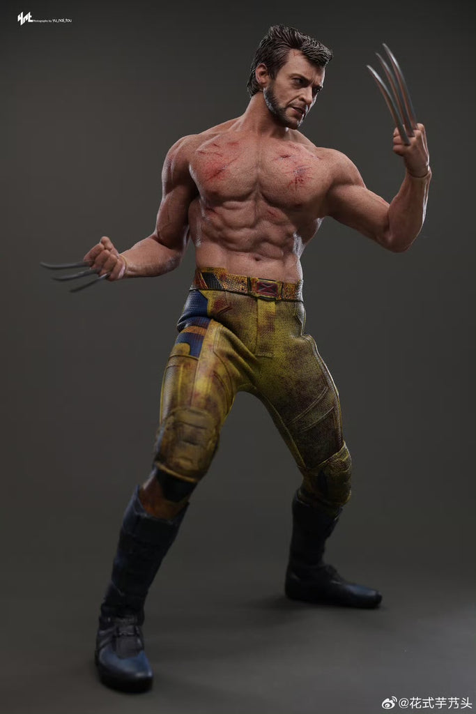 Hot Toys MMS756 Marvel Deadpool and Wolverine Wolverine (Jacket Version) 1/6 Scale Collectible Figure
