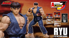 Load image into Gallery viewer, Storm Collectibles Street Fighter Alpha 3 Storm Arena Ryu (Black Ver.) 1/12 Scale BBTS Exclusive Figure