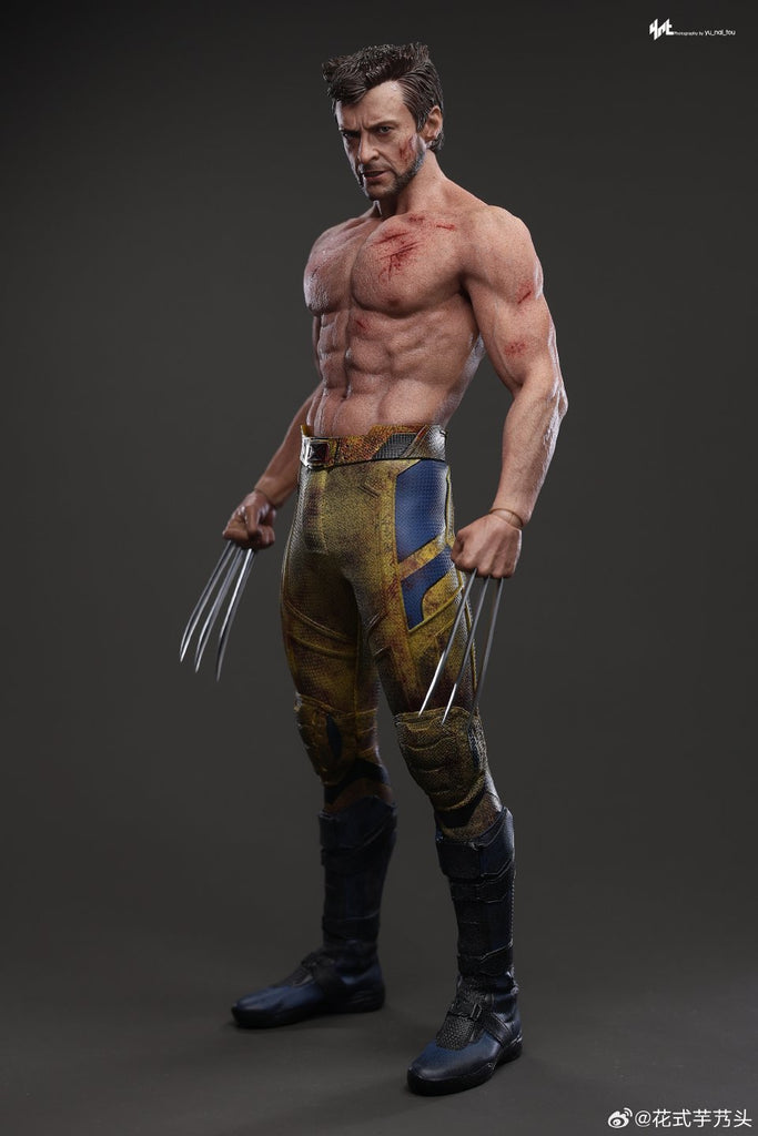 Hot Toys MMS756 Marvel Deadpool and Wolverine Wolverine (Jacket Version) 1/6 Scale Collectible Figure