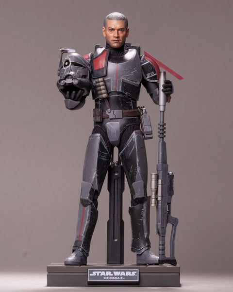 Hot Toys TMS087 Star Wars The Bad Batch Crosshair 1/6 Scale Collectibl ...