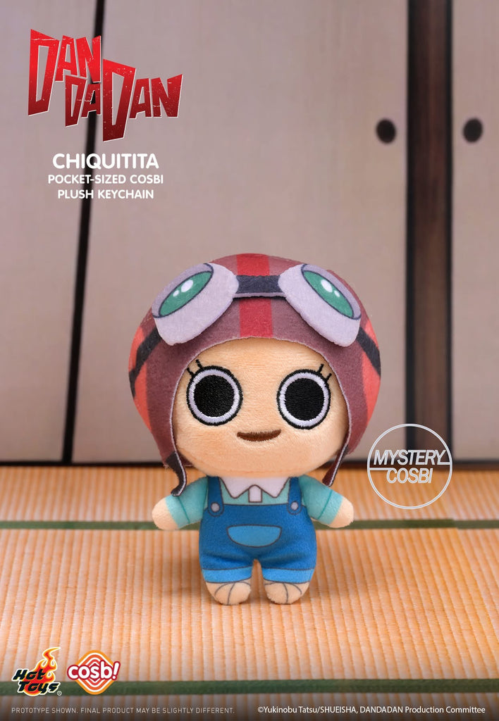 Hot Toys PPLU107N Dandadan Turbo Granny Pocket-Sized Cosbi Plush Keychain Collection