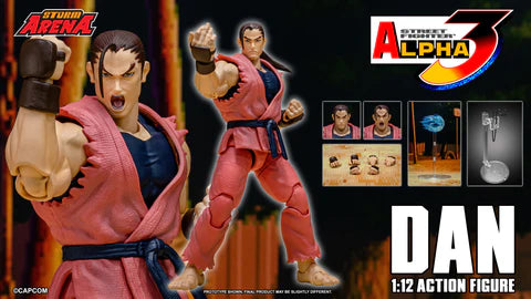 Storm collectibles DAN - STREET FIGHTER ALPHA 3 "STORM ARENA" 1/12 SCALE