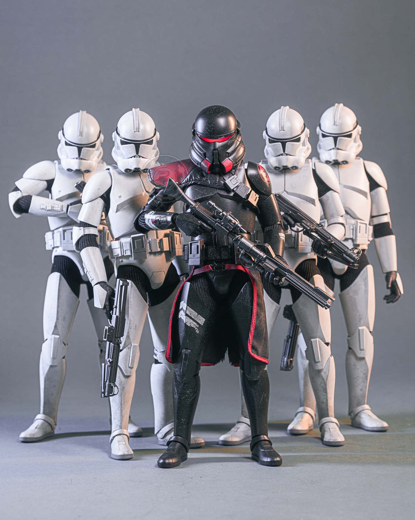 Hot Toys VGM67 Star Wars Jedi Survivor Surge Trooper Commander 1/6 Scale Collectible Figure Exclusive Limited Edition