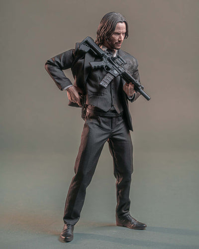 Hot Toys MMS729 John Wick Chapter 4 John Wick 1/6th Scale Collectible Figure Regular Edition