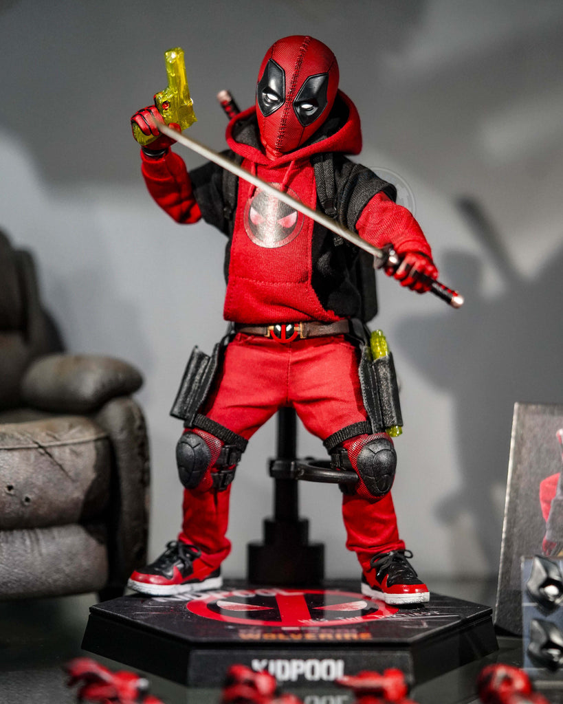 Preorder! Hot Toys MMS763 Deadpool and Wolverine Kidpool 1/6 Scale Collectible Figure