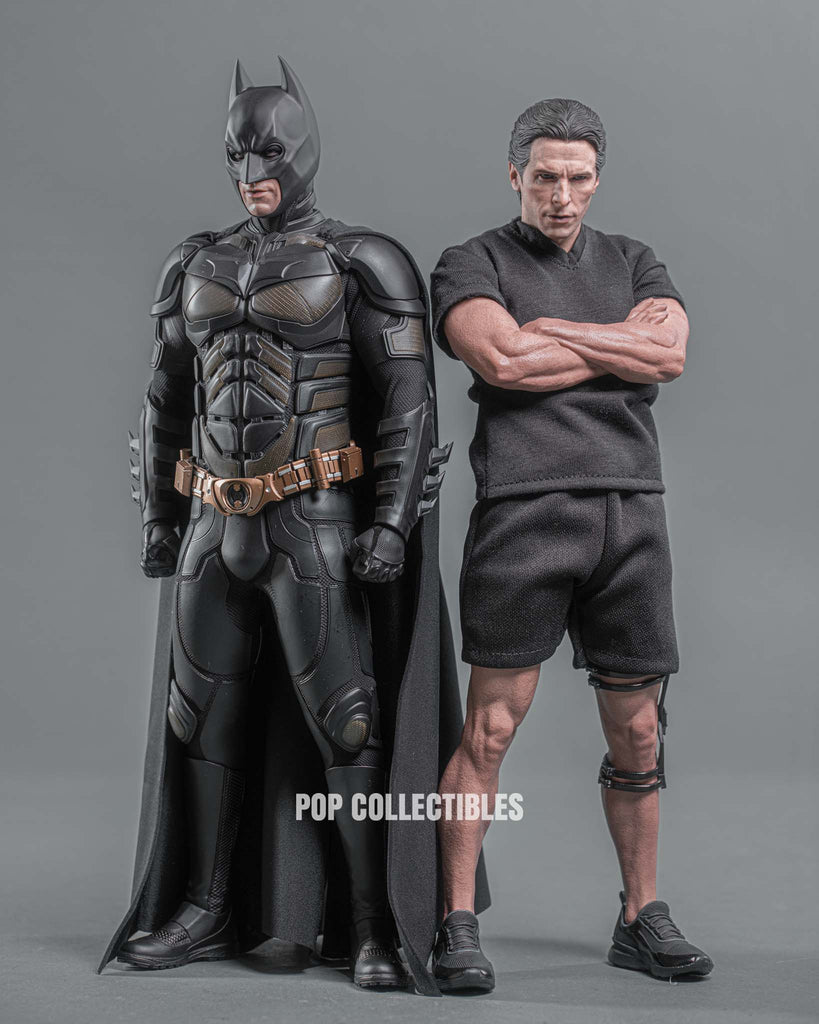 Hot Toys MMS702 The Dark Knight Rises: Batman Armory with Bruce Wayne 1/6 Scale Collectible Set