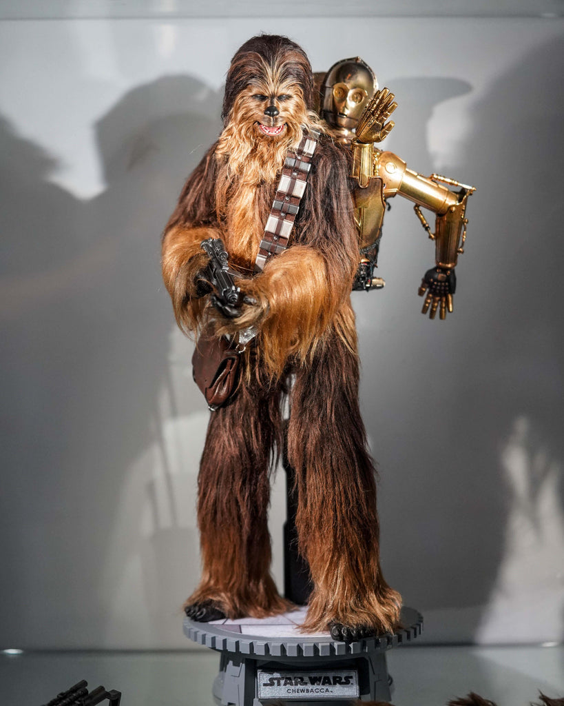 Preorder! Hot Toys MMS766 Star Wars: Episode V The Empire Strikes Back 1/6th scale Chewbacca with Disassembled C3PO Collectible Figure