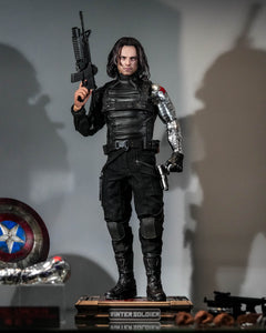 Hot Toys MMS790AEB Captain America: The Winter Soldier 1/6th scale Winter Soldier Collectible Figure (Artisan Edition) (Special Edition) [Hot Toys Exclusive]