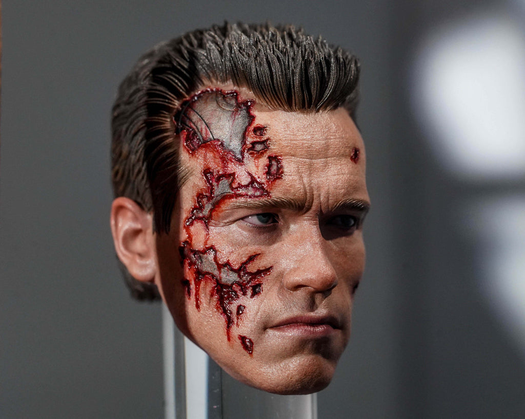 Preorder! Hot Toys DX46 Terminator 2: Judgment Day 1/6th scale T-800 (Battle Damaged Version 2.0) Collectible Figure