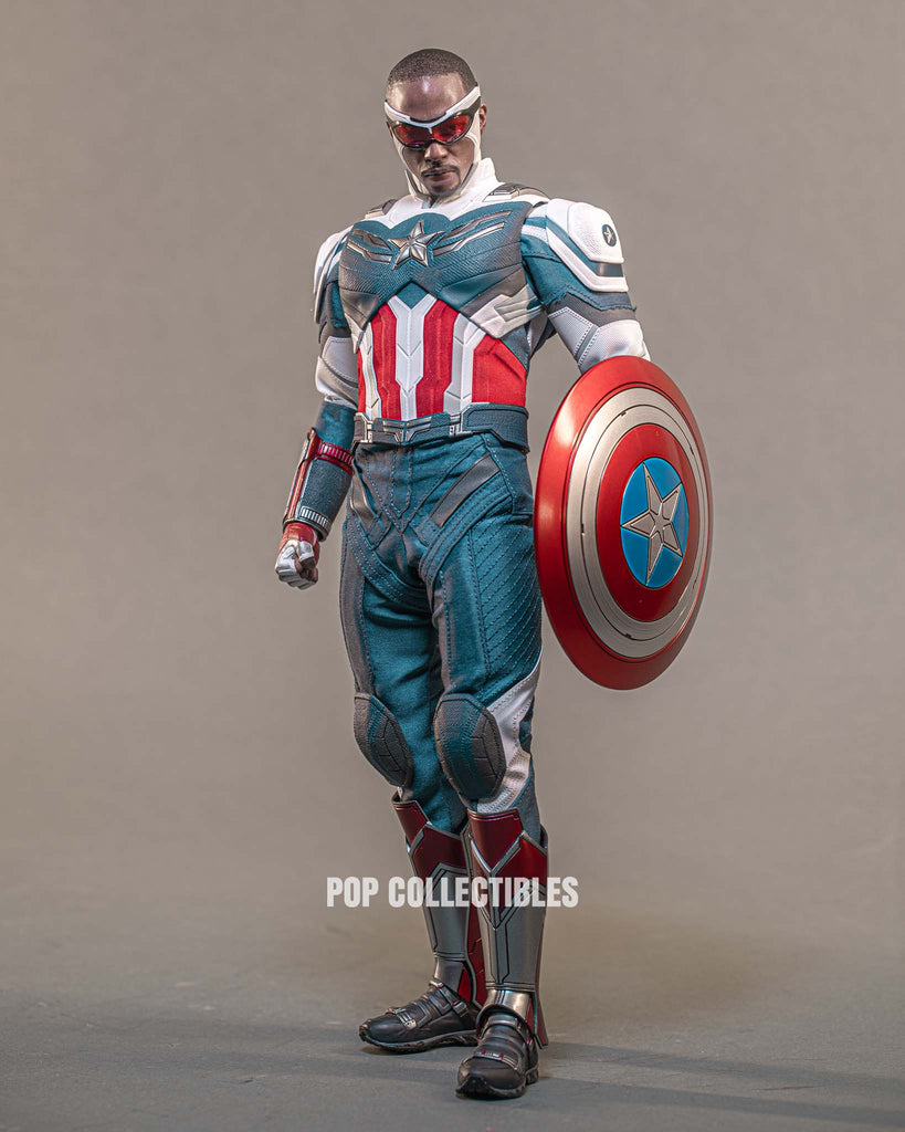 Hot Toys TMS040 Marvel The Falcon and the Winter Soldier Captain America 1/6 Scale Collectible Figure