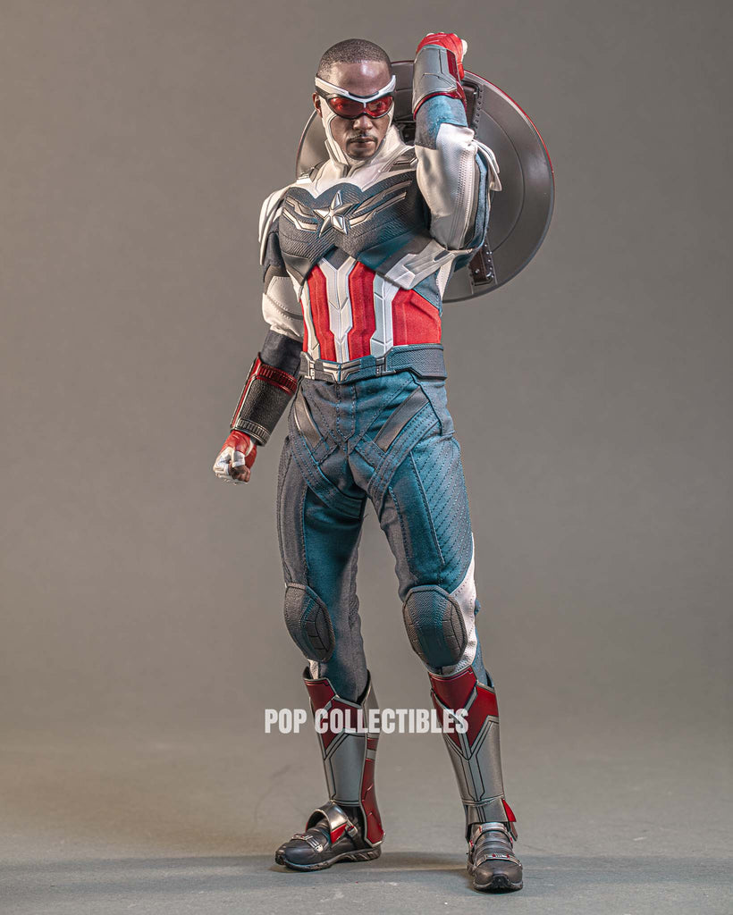 Hot Toys TMS040 Marvel The Falcon and the Winter Soldier Captain America 1/6 Scale Collectible Figure