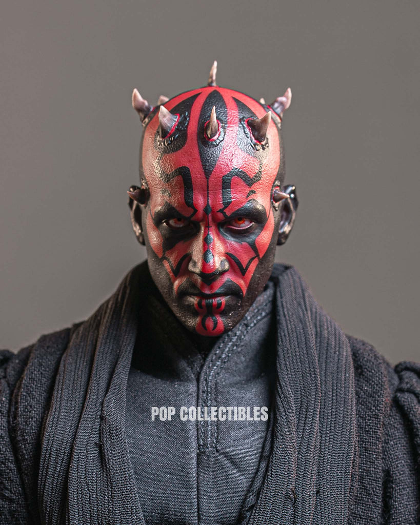 Hot Toys MMS749B Star Wars Episode I The Phantom Menace Darth Maul with Sith Speeder 1/6th Scale Collectible Set Exclusive Edition