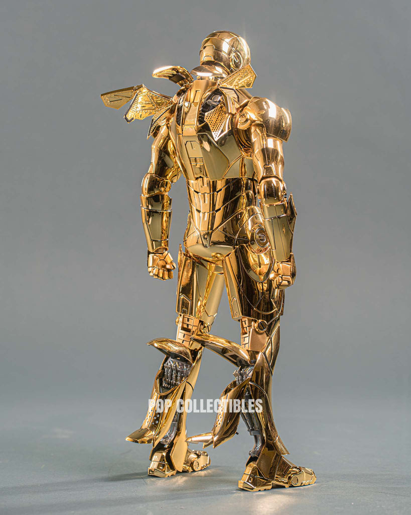 Hot Toys MMS764D69 Iron Man Mark III (Golden Color Version) 1/6th scale Collectible Figure