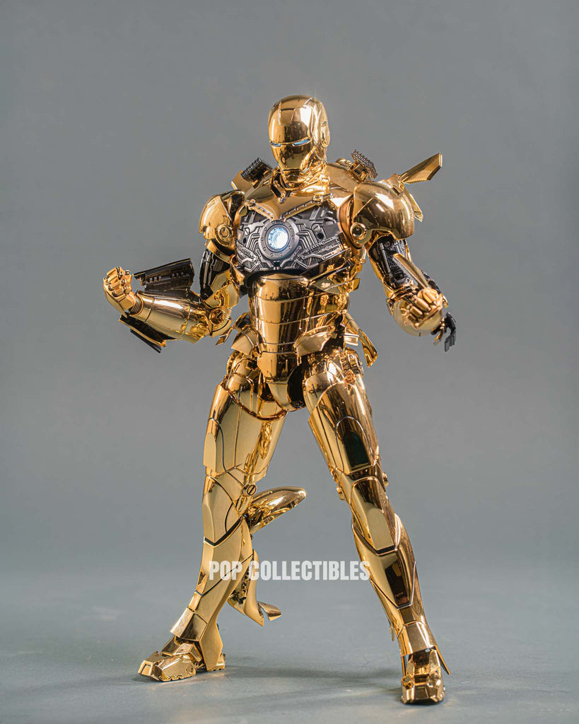 Hot Toys MMS764D69 Iron Man Mark III (Golden Color Version) 1/6th scale Collectible Figure