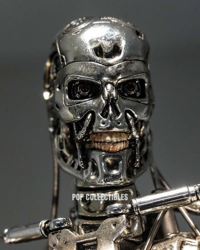 Preorder! Hot Toys MMS840D77 Terminator 2: Judgement Day Diecast Endoskeleton (Battle Damaged) 1/6 scale Collectible Figure