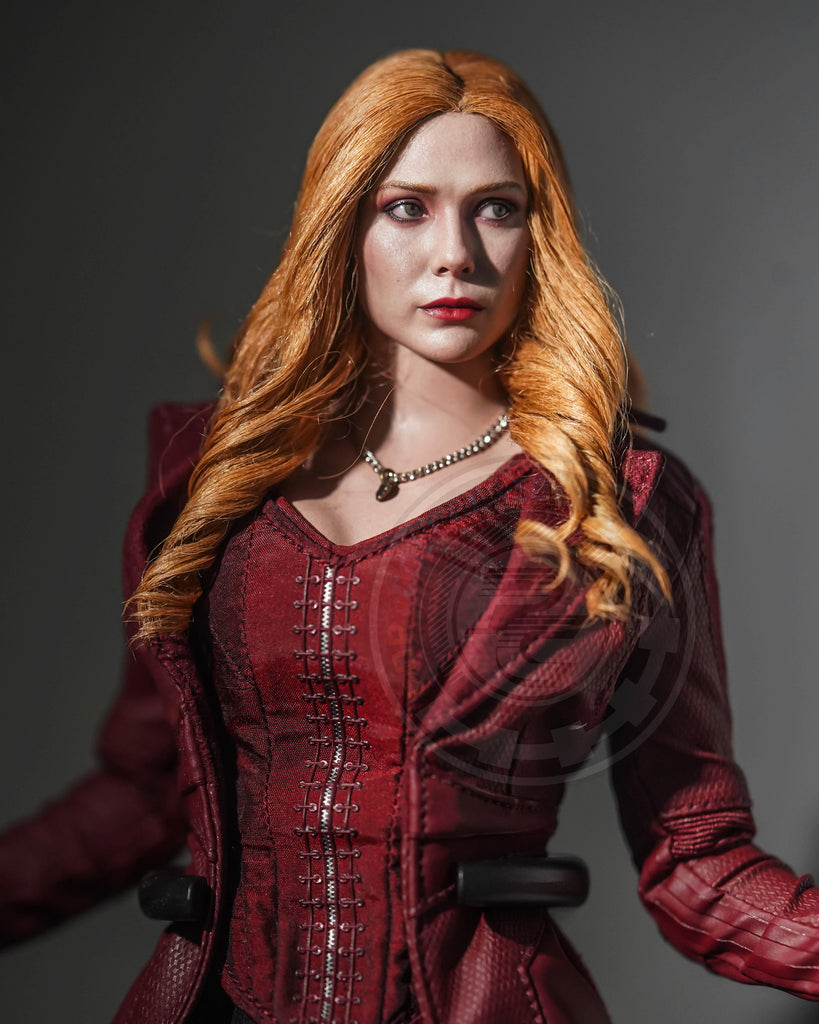 Preorder! Hot Toys DX35AE Avengers Endgame Scarlet Witch 1/6th Scale Collectible Figure (Artisan Edition with Rooted Hair)