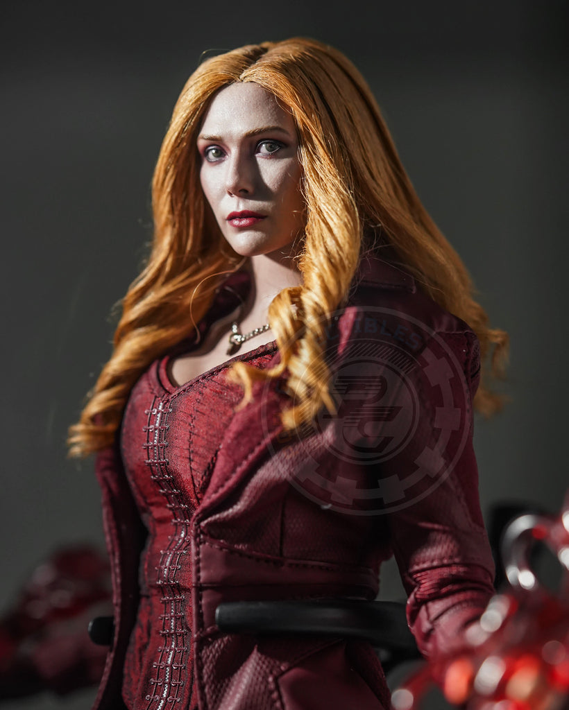 Preorder! Hot Toys DX35AE Avengers Endgame Scarlet Witch 1/6th Scale Collectible Figure (Artisan Edition with Rooted Hair)