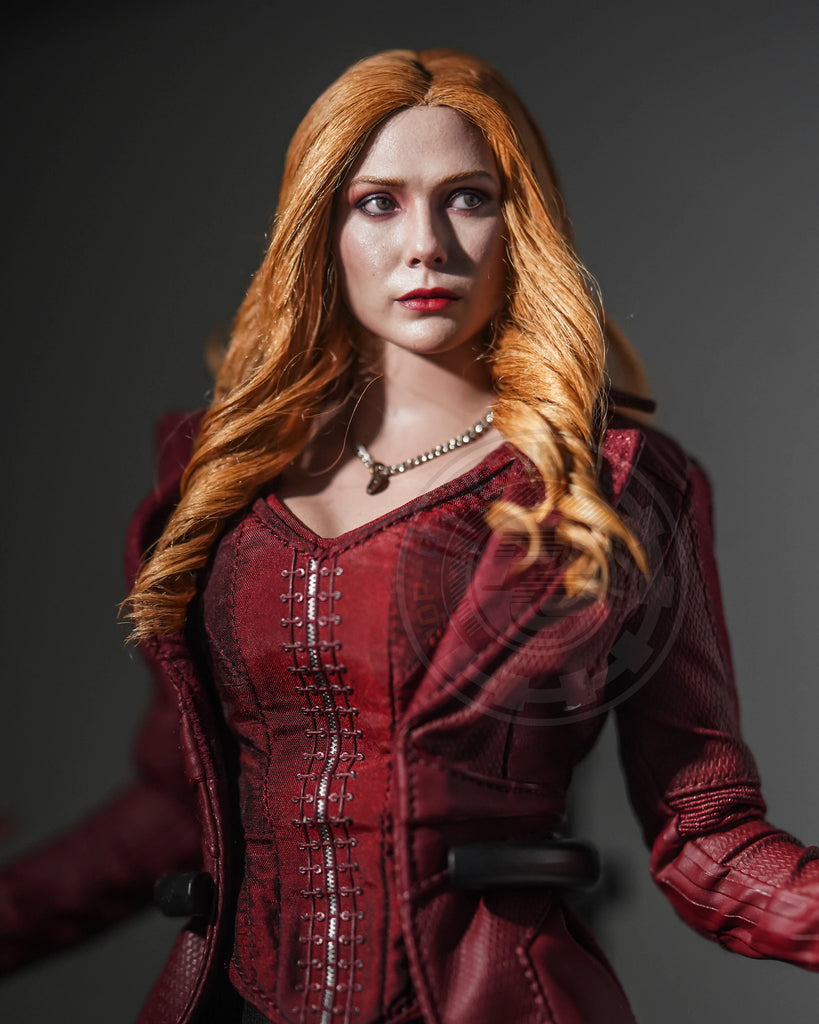 Preorder! Hot Toys DX35AE Avengers Endgame Scarlet Witch 1/6th Scale Collectible Figure (Artisan Edition with Rooted Hair)