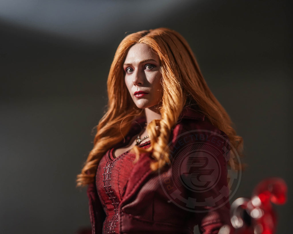 Preorder! Hot Toys DX35AE Avengers Endgame Scarlet Witch 1/6th Scale Collectible Figure (Artisan Edition with Rooted Hair)