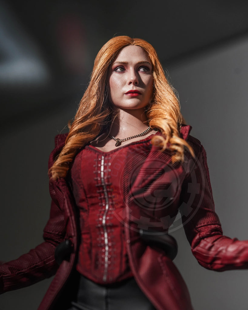 Preorder! Hot Toys DX35AE Avengers Endgame Scarlet Witch 1/6th Scale Collectible Figure (Artisan Edition with Rooted Hair)