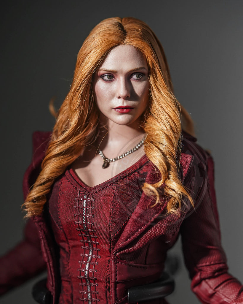 Preorder! Hot Toys DX35AE Avengers Endgame Scarlet Witch 1/6th Scale Collectible Figure (Artisan Edition with Rooted Hair)