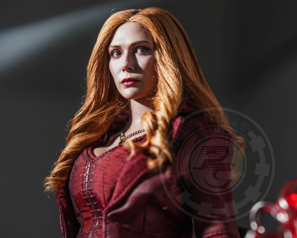 Preorder! Hot Toys DX35AE Avengers Endgame Scarlet Witch 1/6th Scale Collectible Figure (Artisan Edition with Rooted Hair)