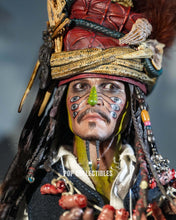 Load image into Gallery viewer, Preorder! HotToys DX48 Pirates of the Caribbean: Dead Man's Chest - Pelegostos Chief Jack Sparrow 1/6th Scale Collectible
