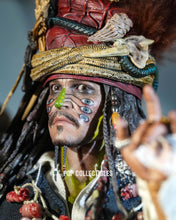 Load image into Gallery viewer, Preorder! HotToys DX48 Pirates of the Caribbean: Dead Man's Chest - Pelegostos Chief Jack Sparrow 1/6th Scale Collectible
