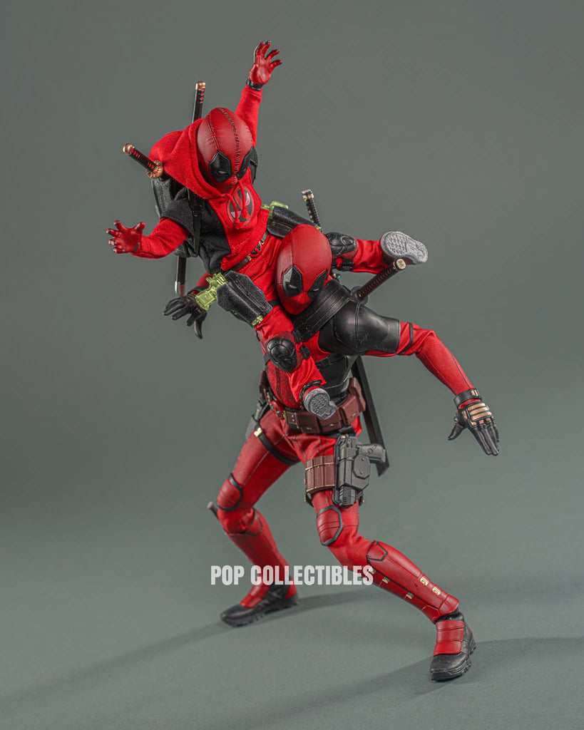 Hot Toys MMS763 Deadpool and Wolverine Kidpool 1/6 Scale Collectible Figure