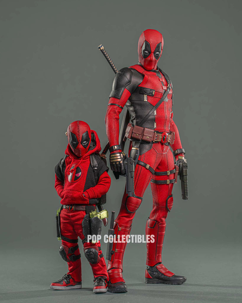 Hot Toys MMS763 Deadpool and Wolverine Kidpool 1/6 Scale Collectible Figure