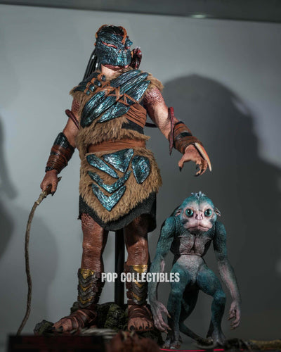 Preorder! Hot Toys MMS873 Predator: Badlands - 1/6th scale Dek (Bone Bison Armor) and Bud Collectible Set