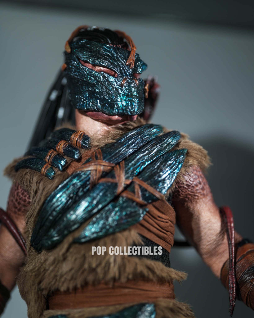 Preorder! Hot Toys MMS873 Predator: Badlands - 1/6th scale Dek (Bone Bison Armor) and Bud Collectible Set