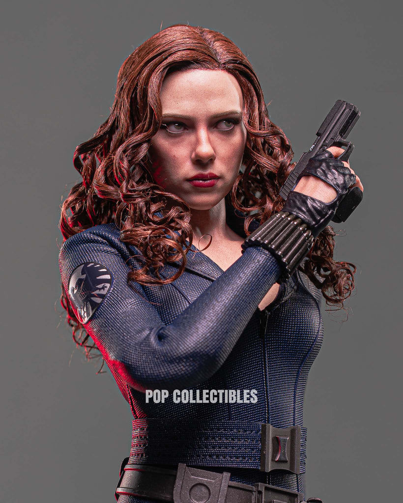 Hot Toys MMS757AEB Marvel Ironman 2 Black Widow (Artisan Edition) Special Edition 1/6 Scale Collectible Figure